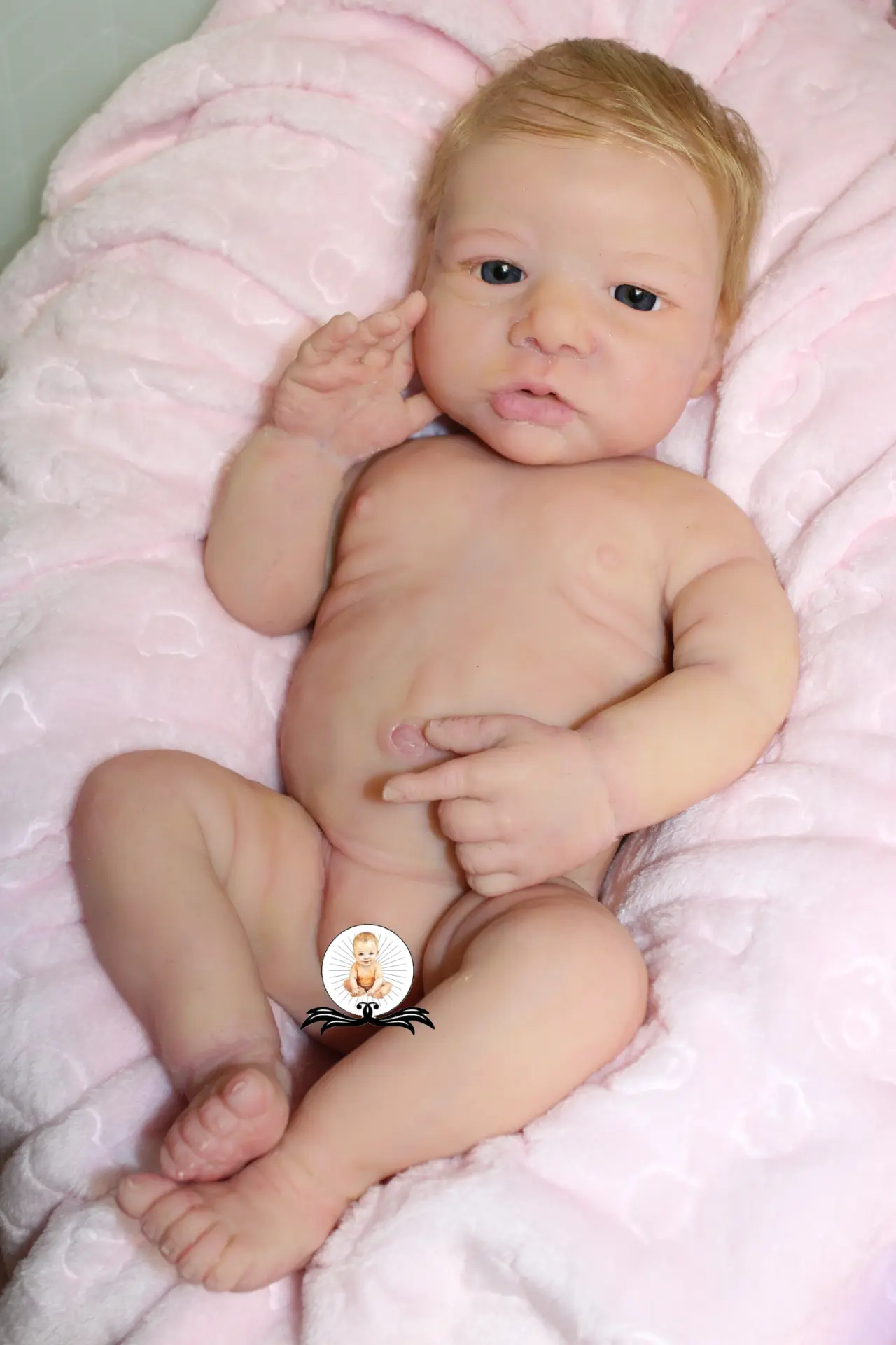 Bébé Reborn Silicone, modèle Sacha.